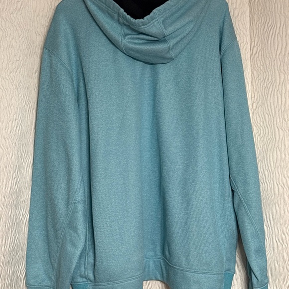 Nike Therma Fit Men’s Turquoise/Black Hoodie- Excellent Condition ~Size XXL - Picture 2 of 9